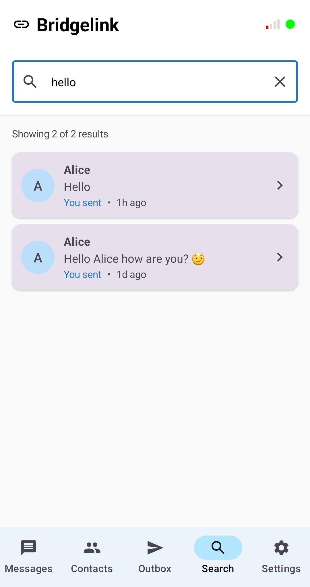 Feature highlight 2 - light mode